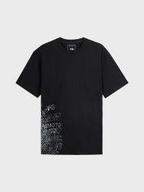 Футболка Y-3 GFX SHORT SLEEVE модель KR2223 Фото