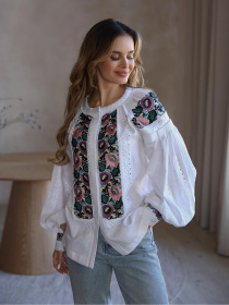 Вишита блуза Мальви модель MALVY02 Фото