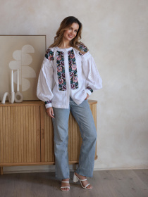 Вишита блуза Мальви модель MALVY02 Фото