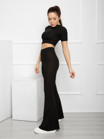 Повседневный костюм ISSA Plus модель 12597_black Повседневный костюм ISSA Plus модель 12597_black Фото