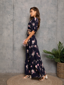 Костюми ISSA Plus модель 12731_blue Фото