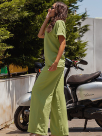 Костюм ISSA Plus модель 12766_olive Фото