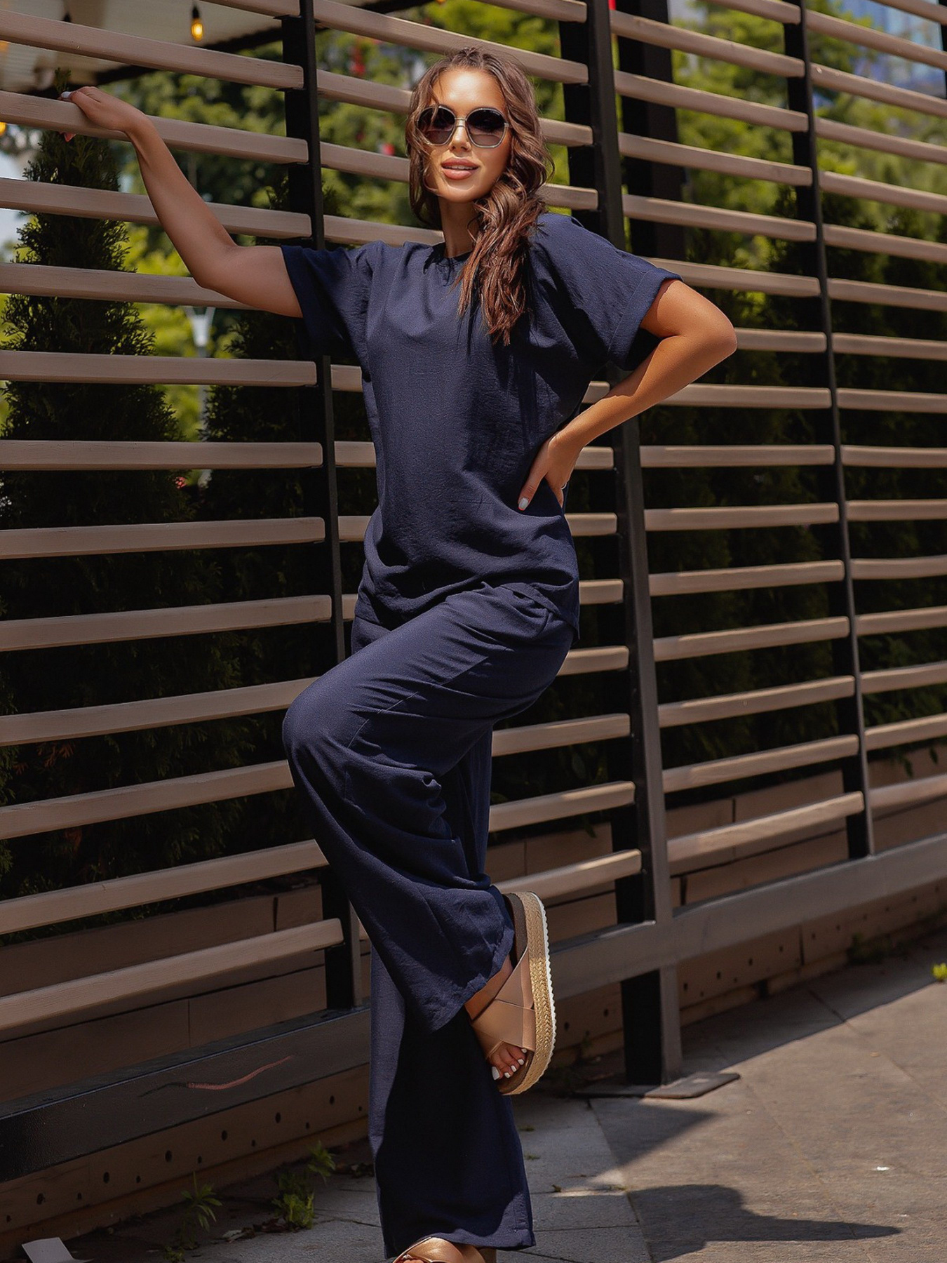 Костюм ISSA Plus модель 12766_blue Фото