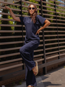 Костюм ISSA Plus модель 12766_blue Фото