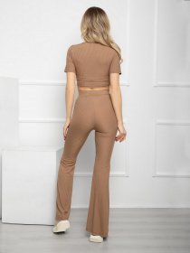 Костюм ISSA Plus модель 12597_beige Фото