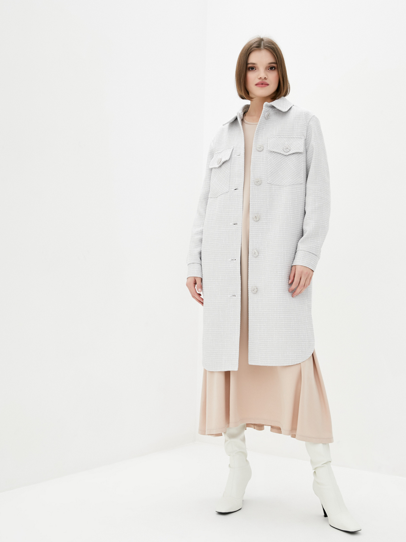 Пальто Danna модель 1725GR Фото