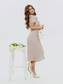 Сукні ISSA Plus модель 11533_beige Фото