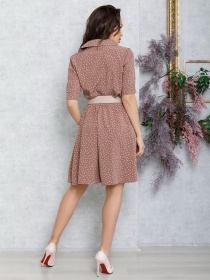 Платья ISSA Plus модель 12559_brown Фото