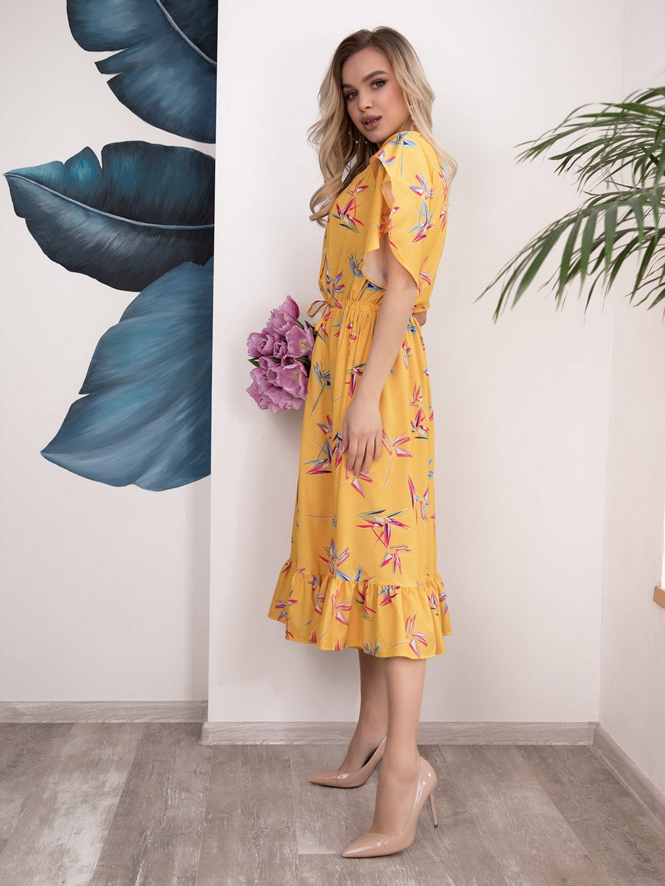 Сукні ISSA Plus модель SA-200_yellow Фото