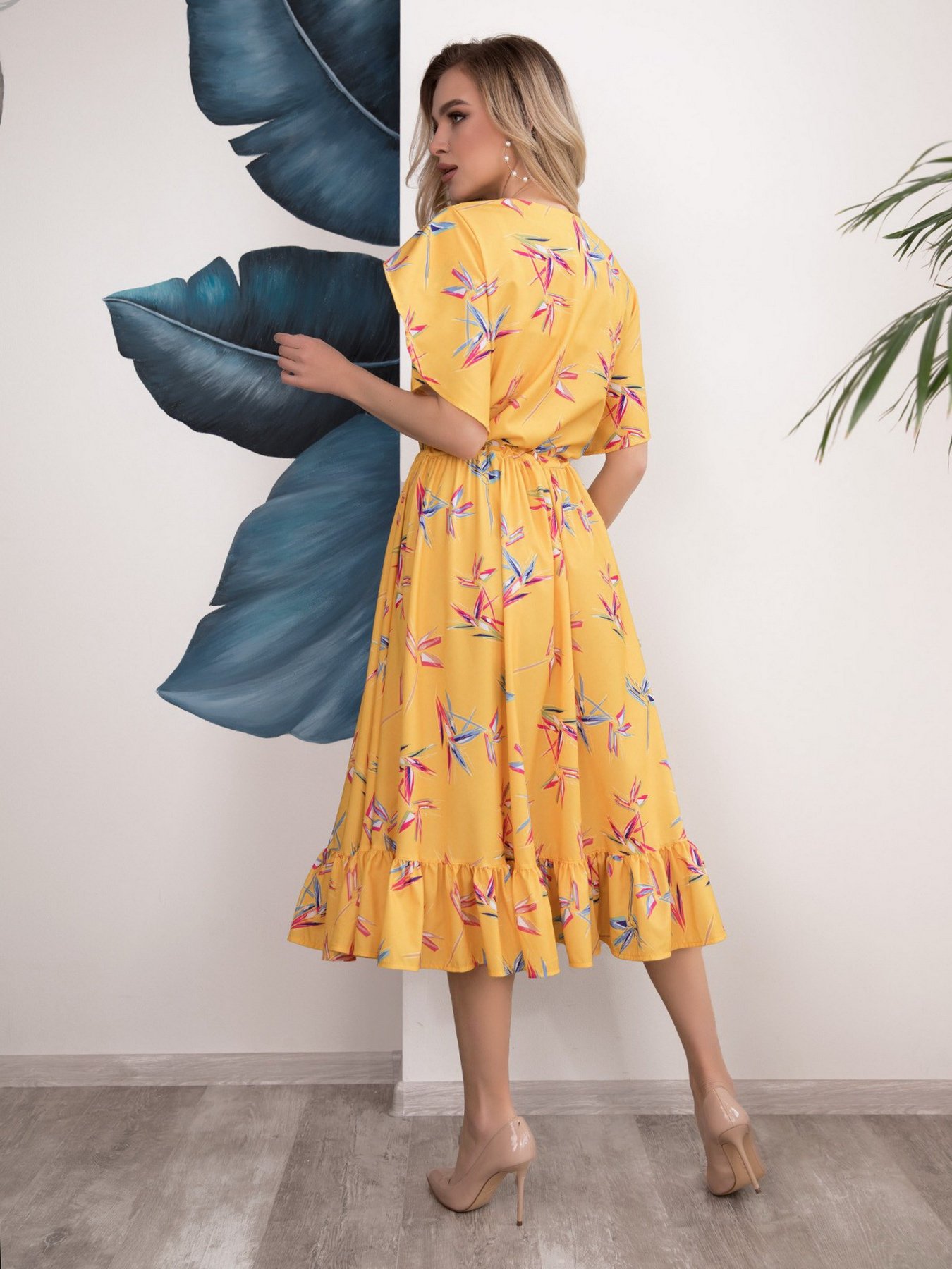 Сукні ISSA Plus модель SA-200_yellow Фото