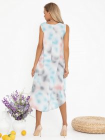 Платья ISSA Plus модель 13016_multicolor Фото