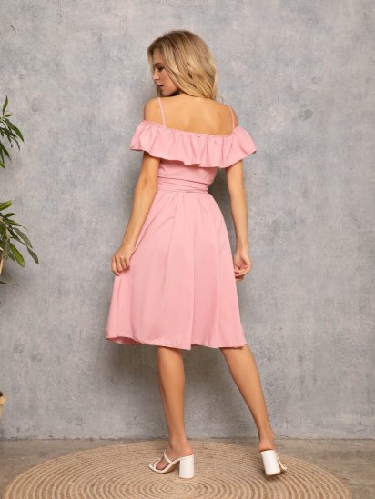 Сарафан ISSA Plus модель 12688_pink — фото 3 - INTERTOP