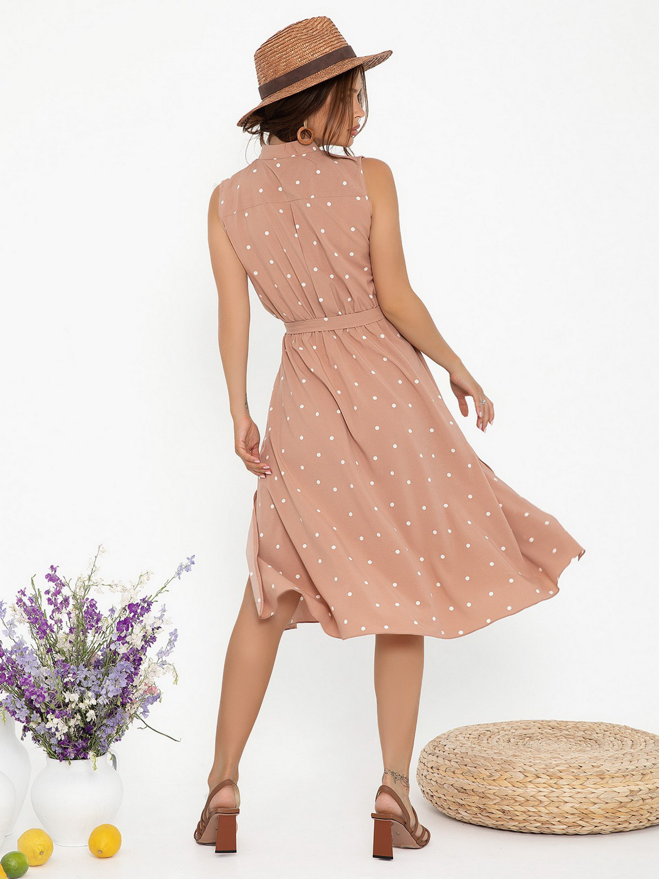 Сукні ISSA Plus модель 13018_beige Фото