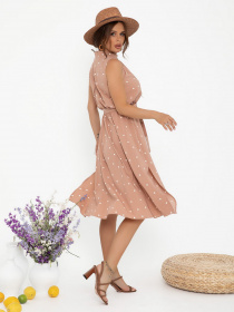 Сукні ISSA Plus модель 13018_beige Фото