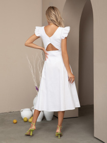 Сарафан ISSA Plus модель 12803_white Фото