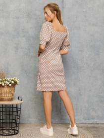 Платья ISSA Plus модель SA-246_beige Фото