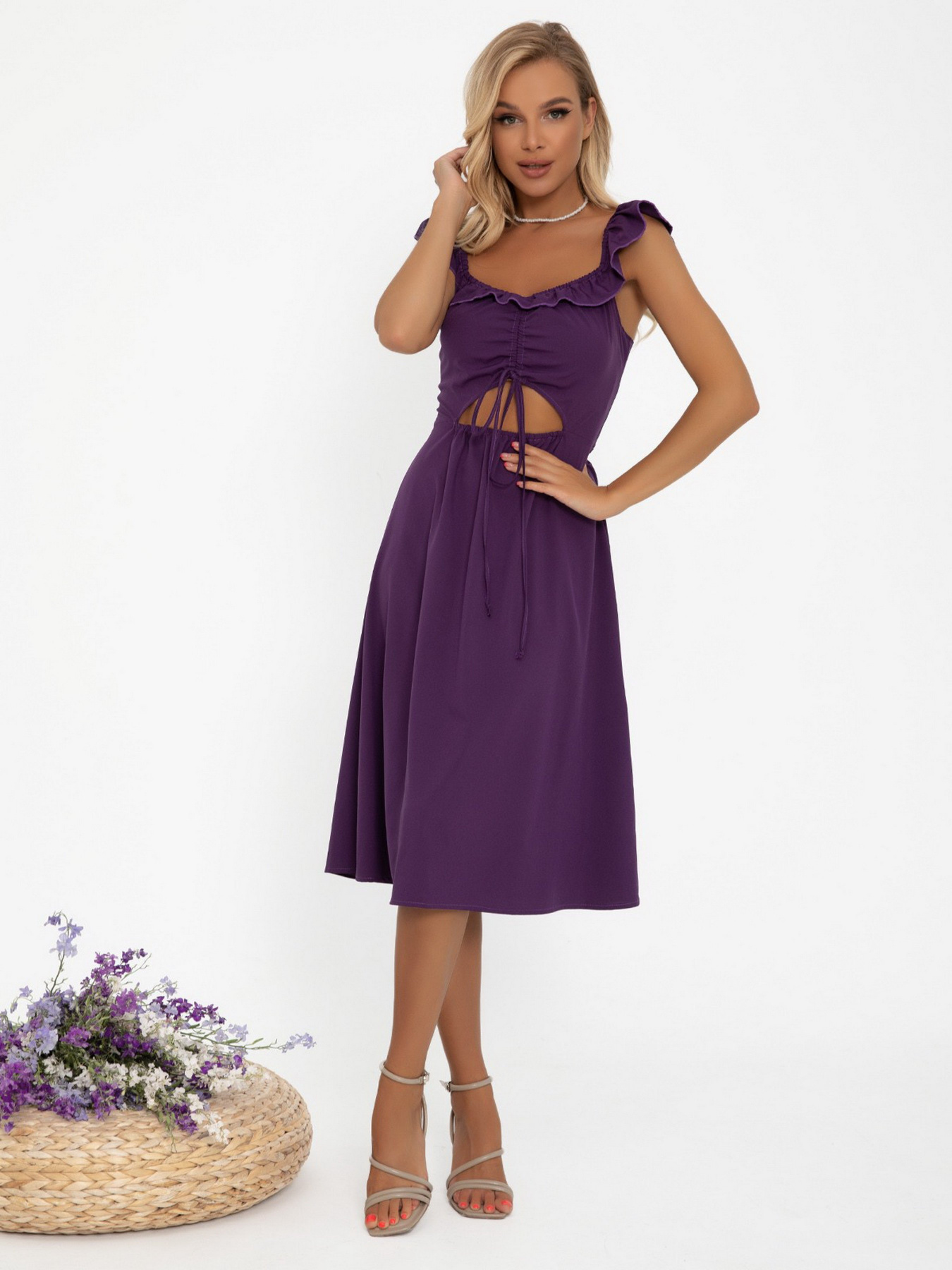 Сукні ISSA Plus модель SA-273_violet Фото