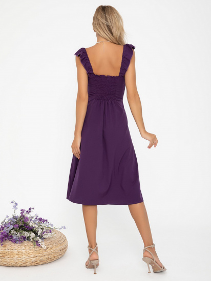 Сукні ISSA Plus модель SA-273_violet — фото 3 - INTERTOP