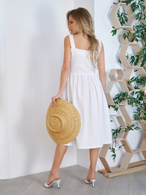 Сарафан ISSA Plus модель 11782_white Фото