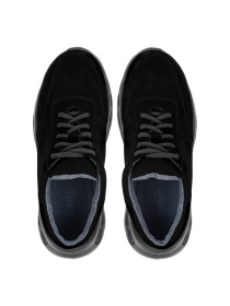 Кросівки жіночі замшеві Casey чорні модель oc1313 Фото