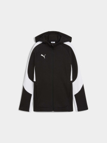 Кофта teamEVOSTRIPE Football Hooded Jacket Youth модель 659963 Фото