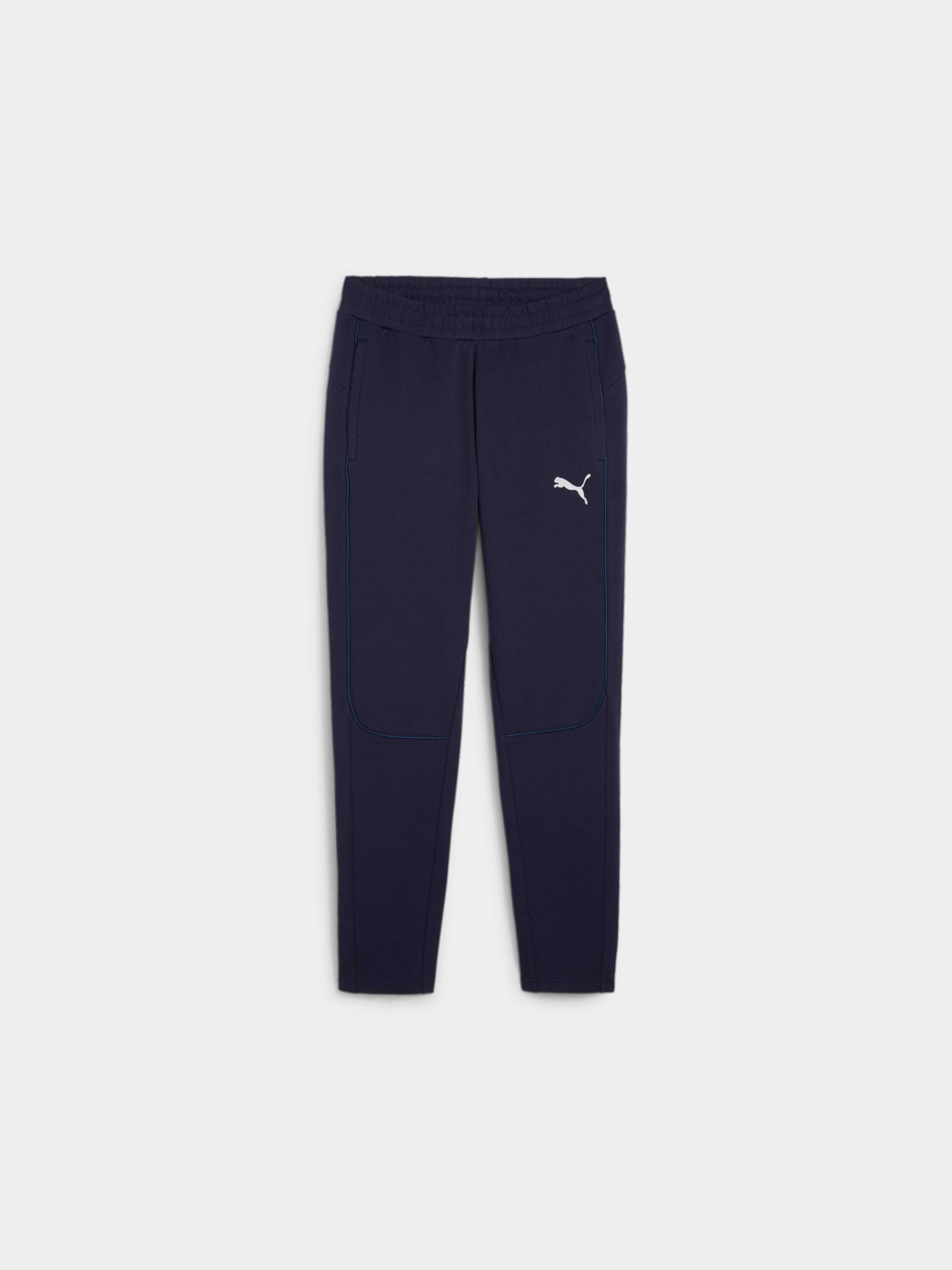 Чоловічі Спортивні штани PUMA Teamfinal Casuals Pants (658532_06) колір синій, матеріал комбінований верх