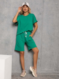 Костюми ISSA Plus модель 12740_green Фото