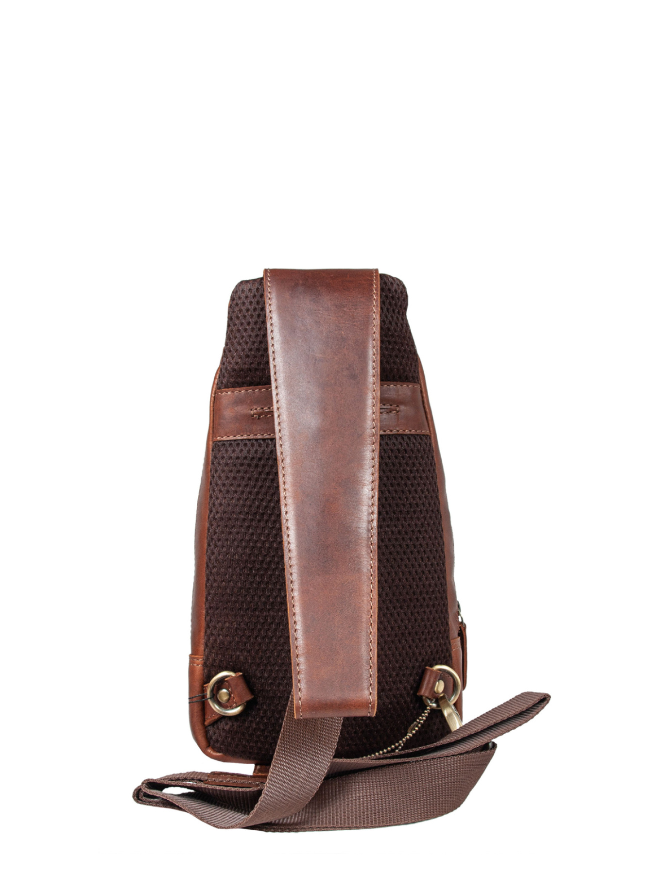 Мессенджер Ashwood Leather модель K43 CHESTNUT Фото