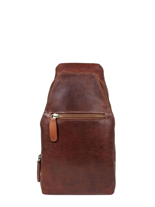 Мессенджер Ashwood Leather модель K43 CHESTNUT Фото