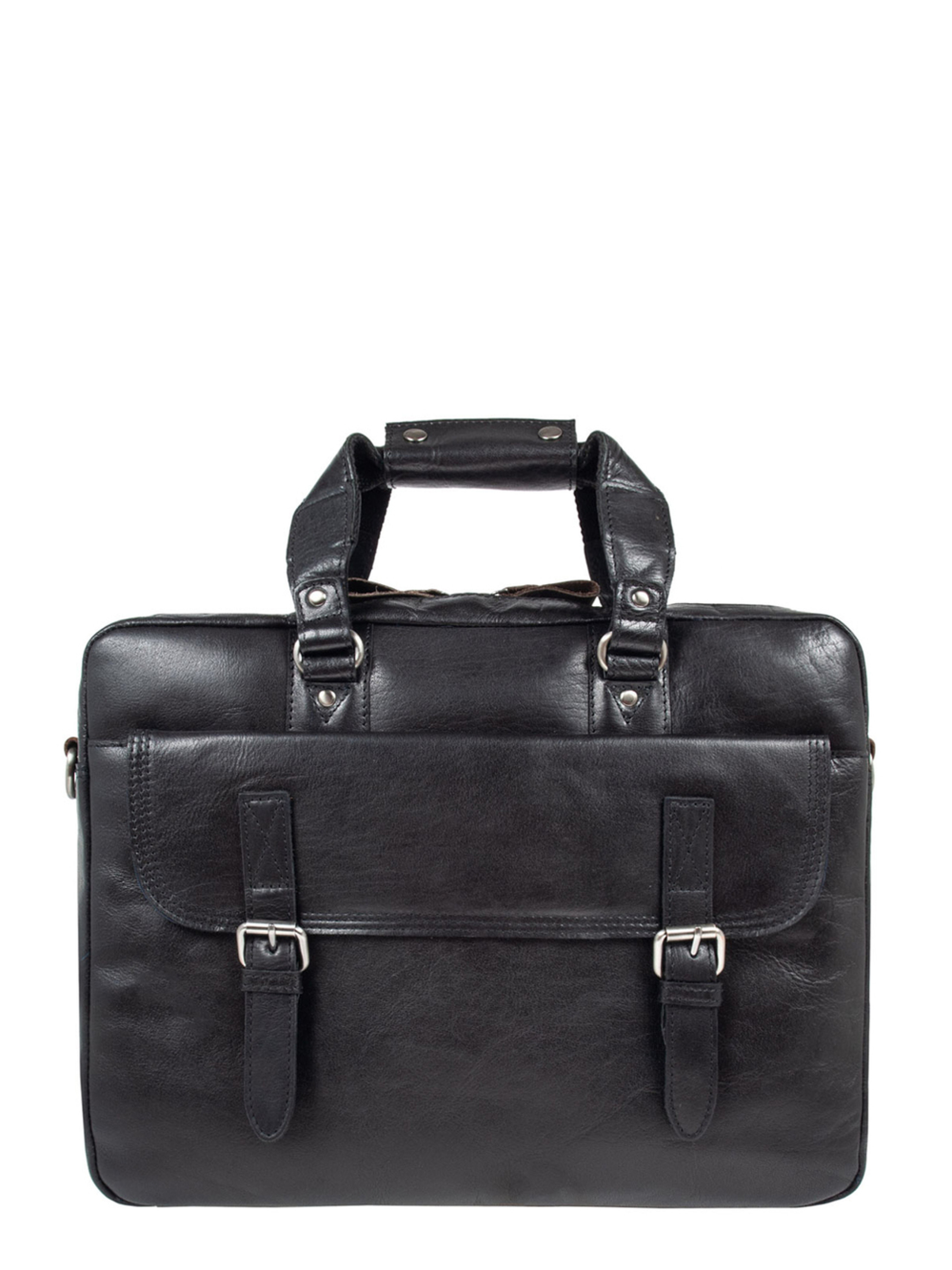 Ashwood Leather Сумка для ноутбука (6924) Чоловіче, колір - Чорний, матеріал - Шкіра