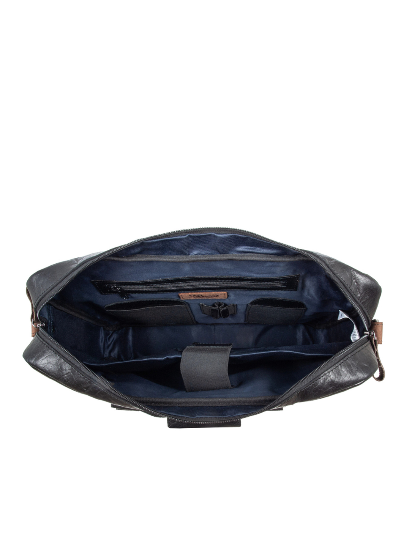 Сумки Ashwood Leather модель F83 BLACK/MUD Фото