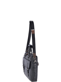 Сумка для ноутбука Ashwood Leather модель F83 BLACK/MUD Фото