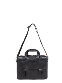 Сумки Ashwood Leather модель F83 BLACK/MUD Фото