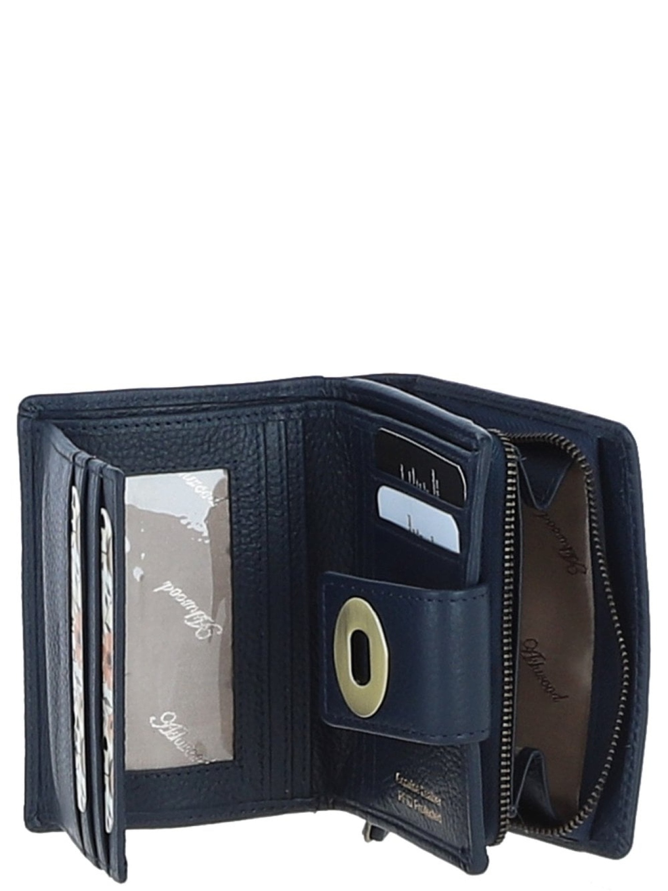 Портмоне Ashwood Leather модель Y60 NAVY Фото