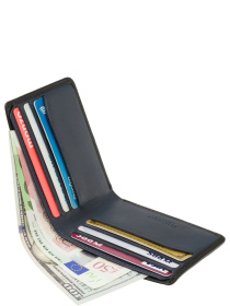 Портмоне модель VSL42 BLK ST BLUE Фото