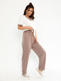 Повсякденний костюм ISSA Plus модель 12777_beige Фото