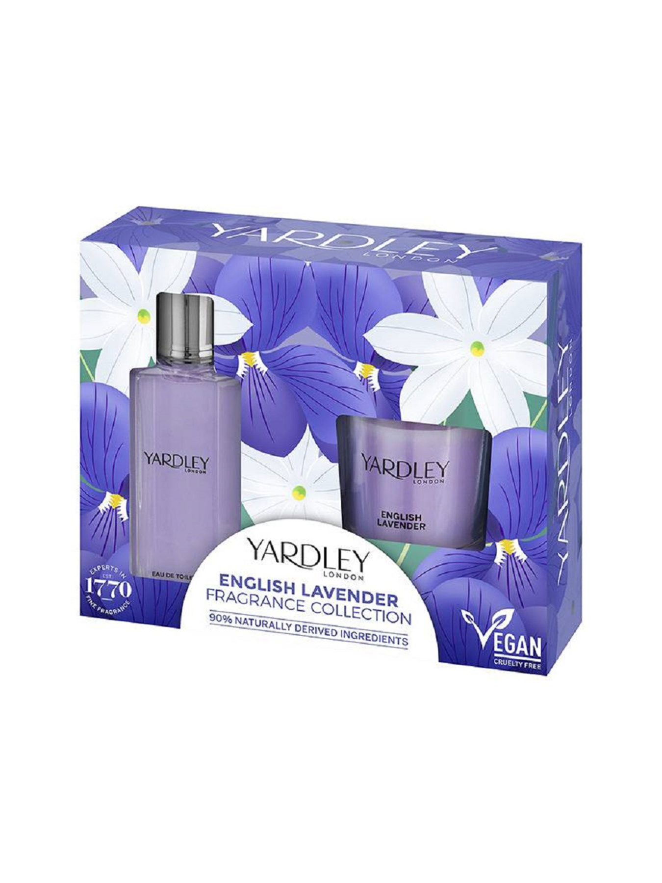 Набор Туалетная вода + Свеча ароматизированная Yardley London модель 5056179303683 Фото