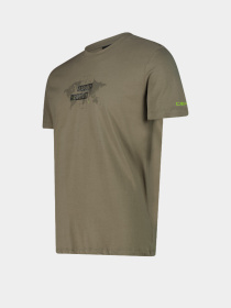 Мужская футболка CMP JERSEY COTTON T-SHIRT модель 35F5617-E663 Мужская футболка CMP JERSEY COTTON T-SHIRT модель 35F5617-E663 Фото