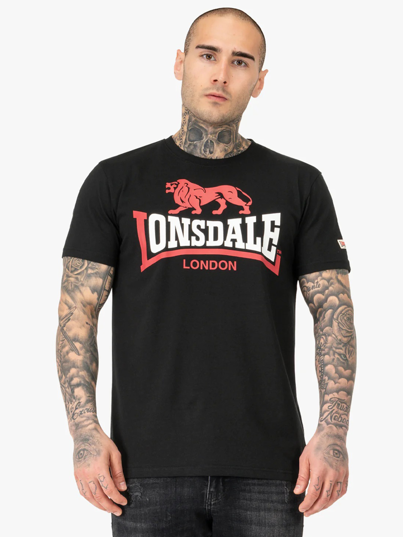 Футболка Lonsdale LION TWO TONE модель 117656 Фото
