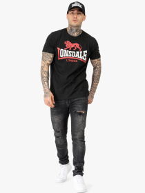 Футболка Lonsdale LION TWO TONE модель 117656 Футболка Lonsdale LION TWO TONE модель 117656 Фото