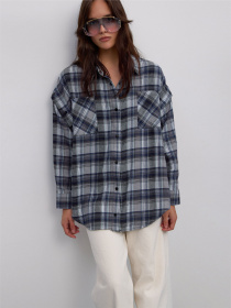 Рубашка в клетку Estro модель 05124-27-33206 Рубашка в клетку Estro модель 05124-27-33206 Фото