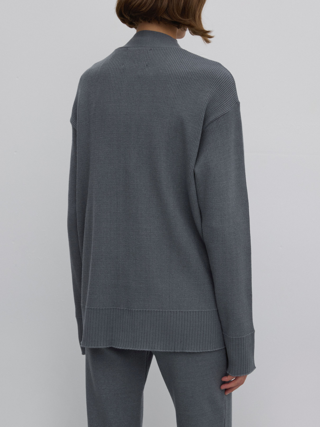 Кардиган ESTRO 0764-04105, колір сірий модель 0764-04105 Фото