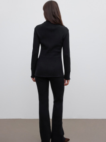 Костюм в'язаний ESTRO 0528-04101, колір чорний модель 0528-04101 Фото