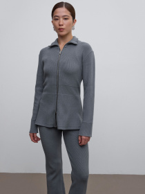 Костюм в'язаний ESTRO 0528-04105, колір сірий модель 0528-04105 Фото