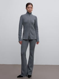 Костюм в'язаний ESTRO 0528-04105, колір сірий модель 0528-04105 Фото
