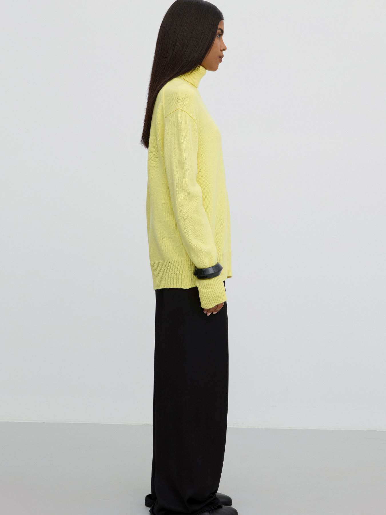 Светр в'язаний ESTRO 0541-06919, колір жовтий модель 0541-06919 Фото