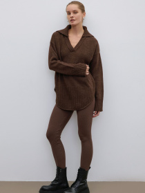 Костюм в'язаний ESTRO 0435-06908, колір коричневий модель 0435-06908 Фото