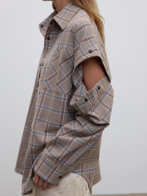 Сорочка ESTRO 05124-31-33223, колір бежевий модель 05124-31-33223 Фото