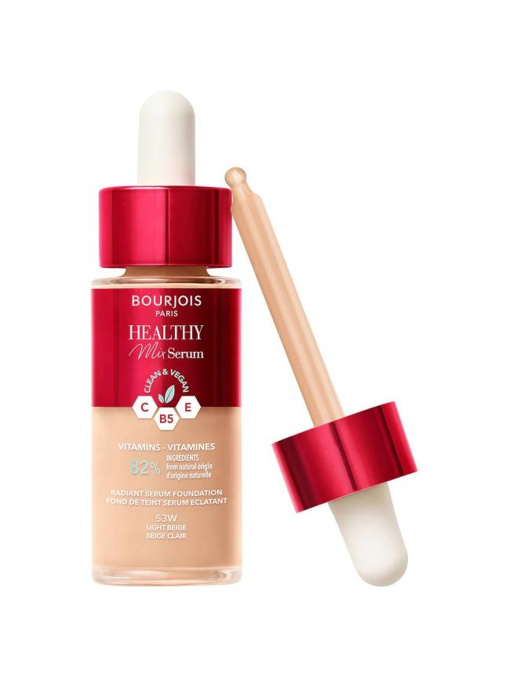 Тональна Сироватка Healthy Mix Serum №53W Light Beige BOURJOIS модель 8000018800444 Фото