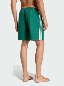 Плавательные шорты Adicolor 3-Stripes 8-Inch модель JZ8477 Фото